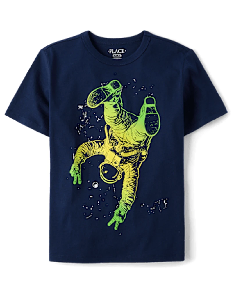 Boys Astronaut Graphic Tee