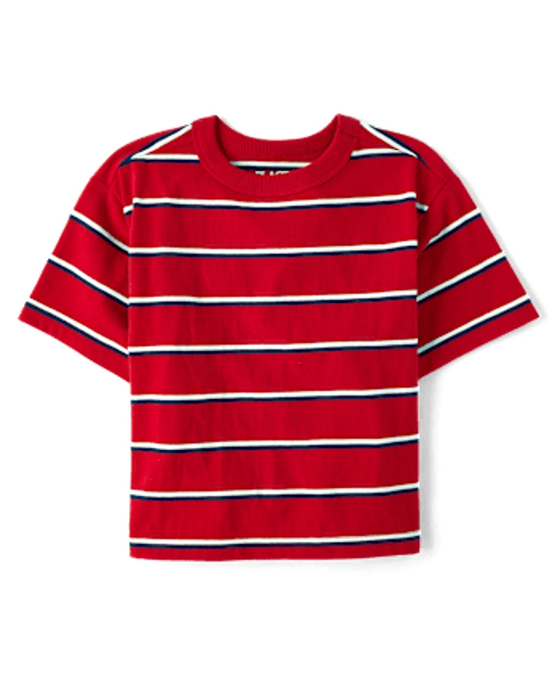 Kids Striped Relaxed Top