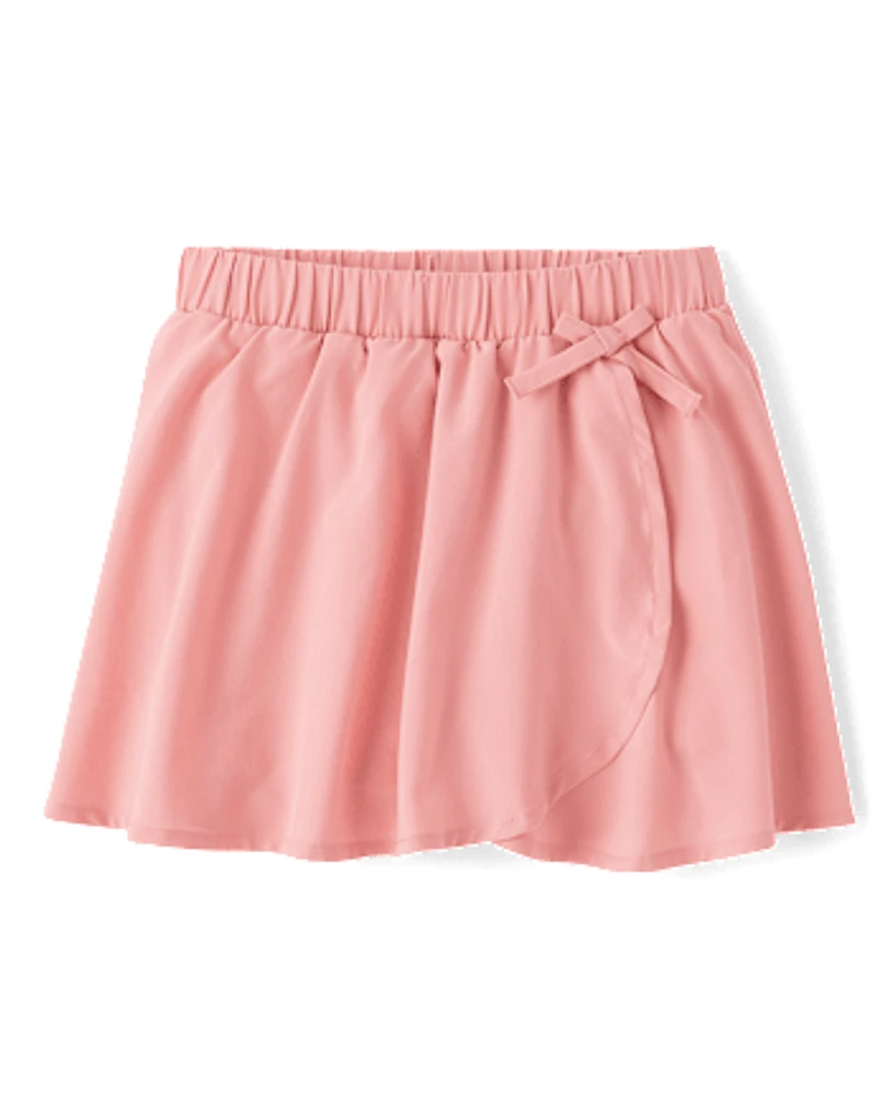 Girls Quick Dry Wrap Skort