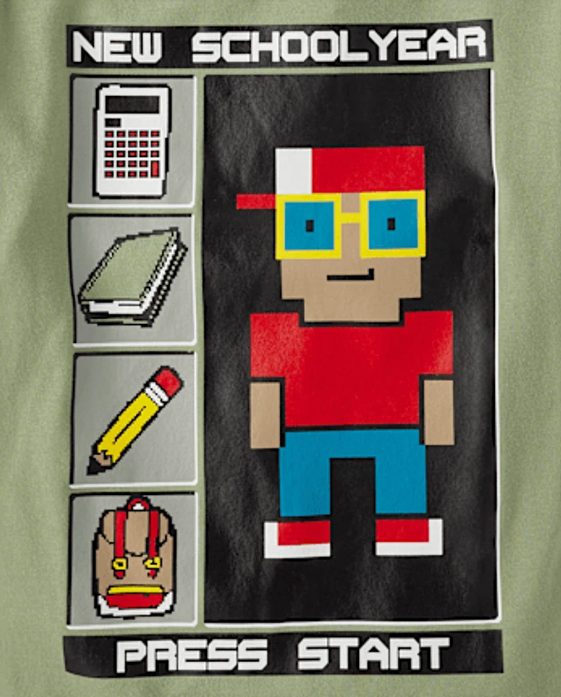 Boys School Avatar Graphic Tee