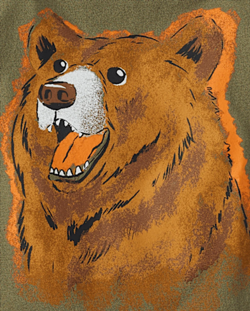 Baby And Toddler Boys Animal Graphic Tee 3-Pack