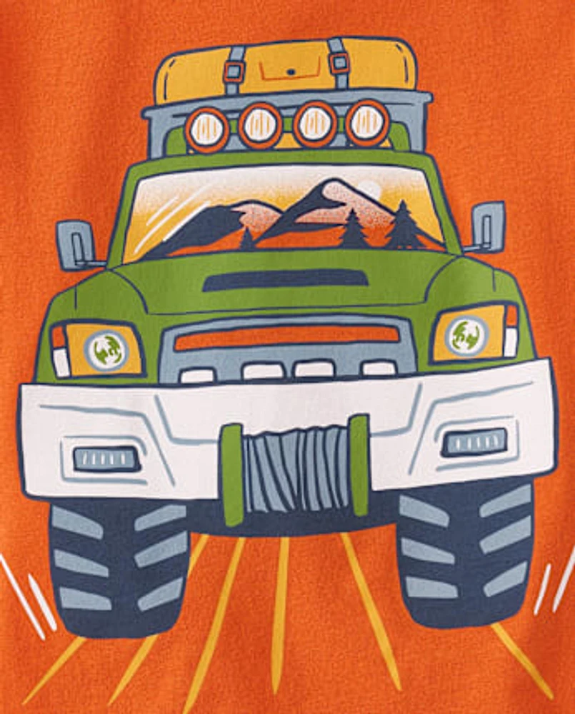 Baby And Toddler Boys Animal Graphic Tee 3-Pack