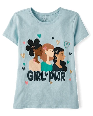 Girls Girl Pwr Graphic Tee