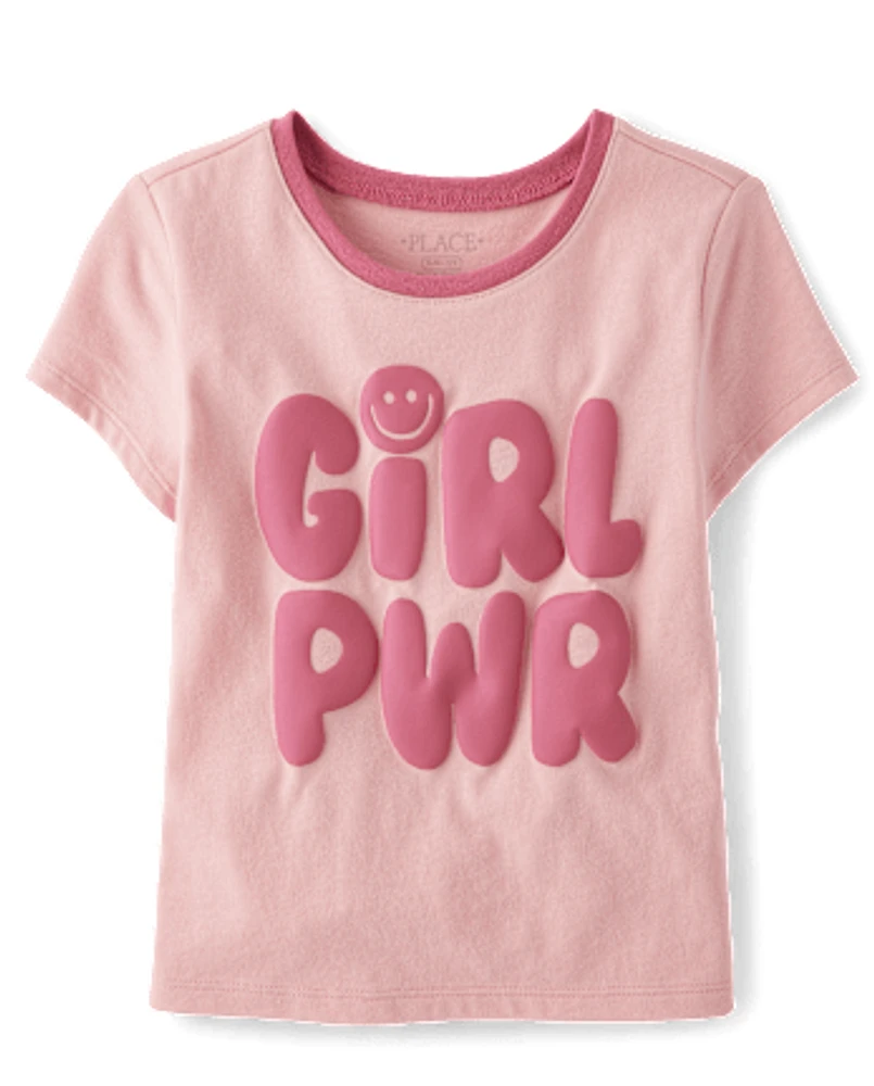 Girls Girl Pwr Graphic Baby Tee