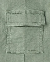 Baby And Toddler Girls Garment Dyed Baggy Cargo Pants