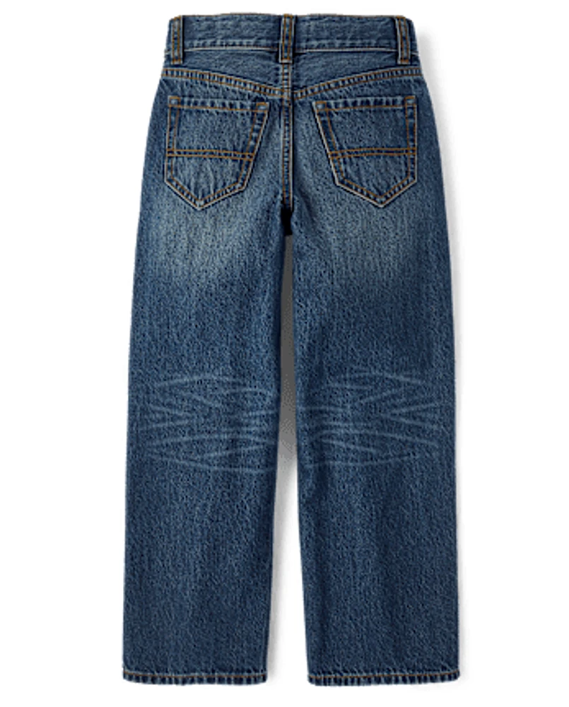 Jean baggy déchiré pour enfants