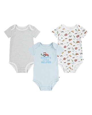 Baby Boys Huggies™ Truck Bodysuit 3-Pack