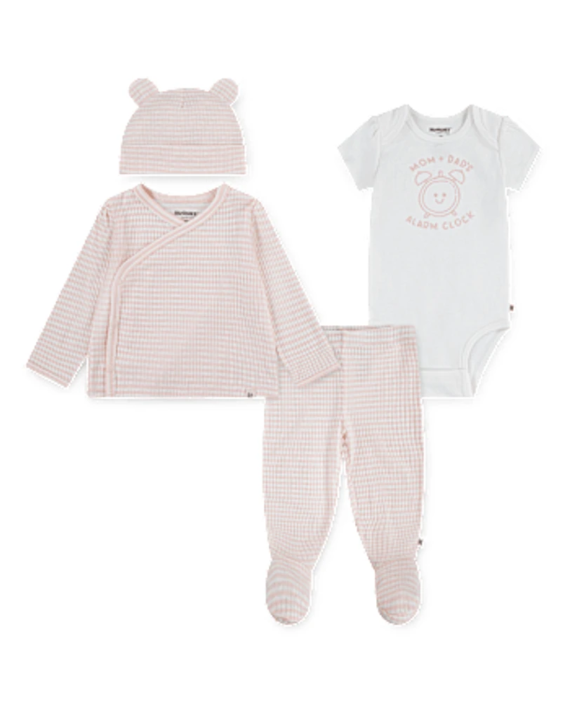 Baby Girls Huggies™ Gingham 4-Piece Take Me Home Set