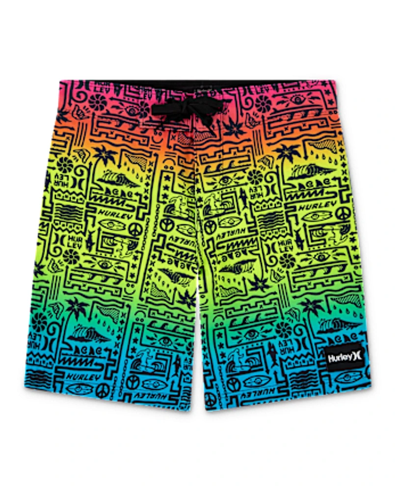Boys Hurley™ Print Boardshorts