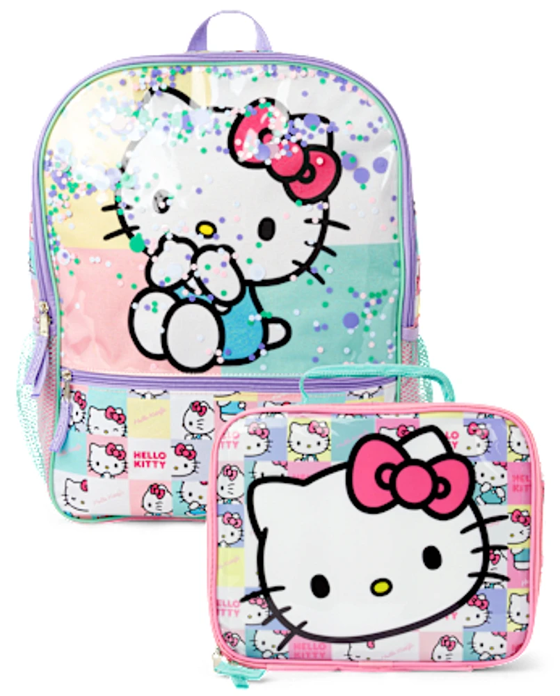 Girls Hello Kitty® Backpack 2-Piece Set