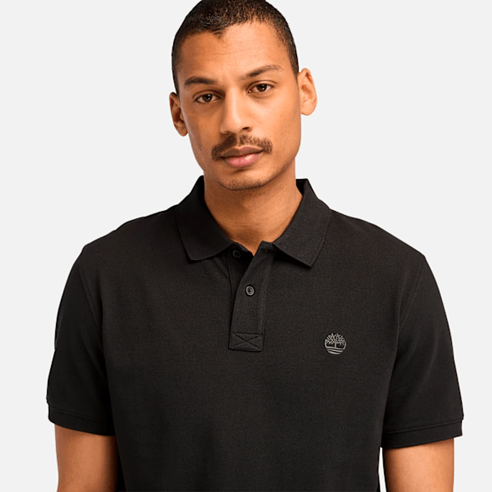 Men's Millers River Short-Sleeve Pique Polo Shirt