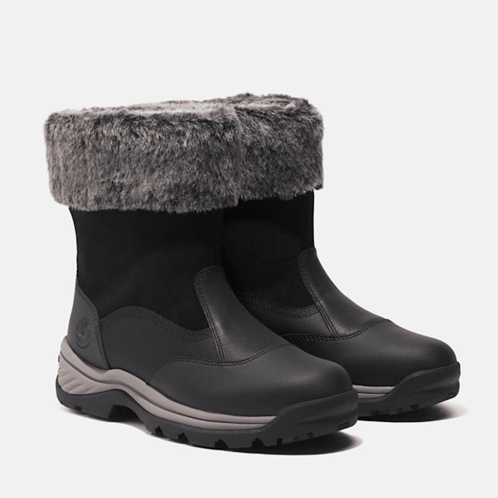 Women's White Ledge Waterproof Pull-On Snow Boot