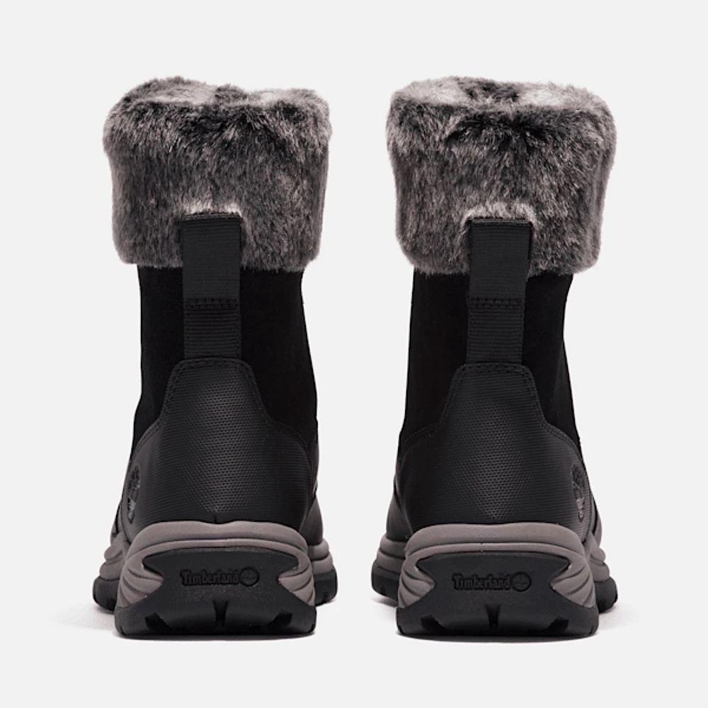 Women's White Ledge Waterproof Pull-On Snow Boot