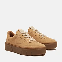 Women's Laurel Court Suede Accent Lace-Up Sneaker