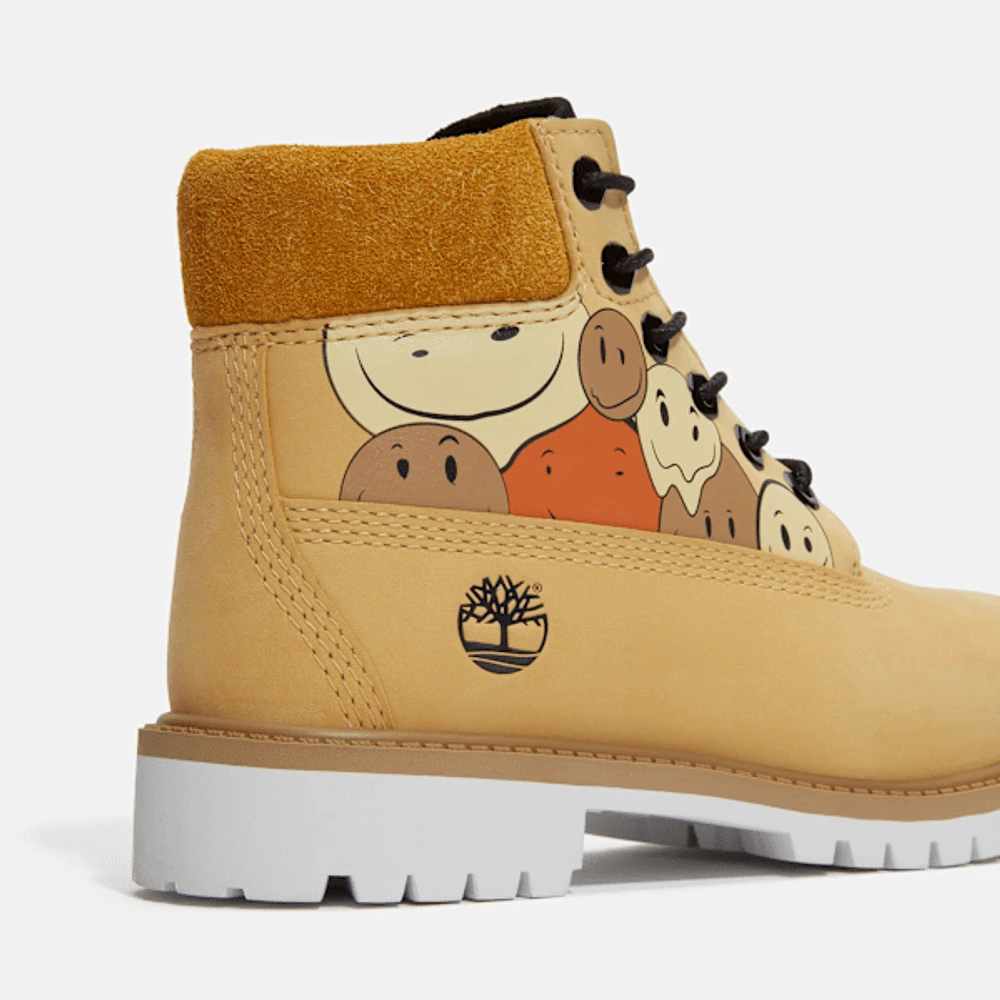 Junior Timberland® "Shades of Happiness" Premium 6-Inch Waterproof Boot