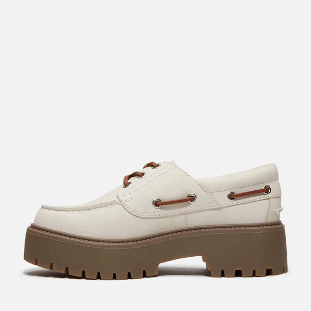Women's Stone Street Platform Boat Shoe