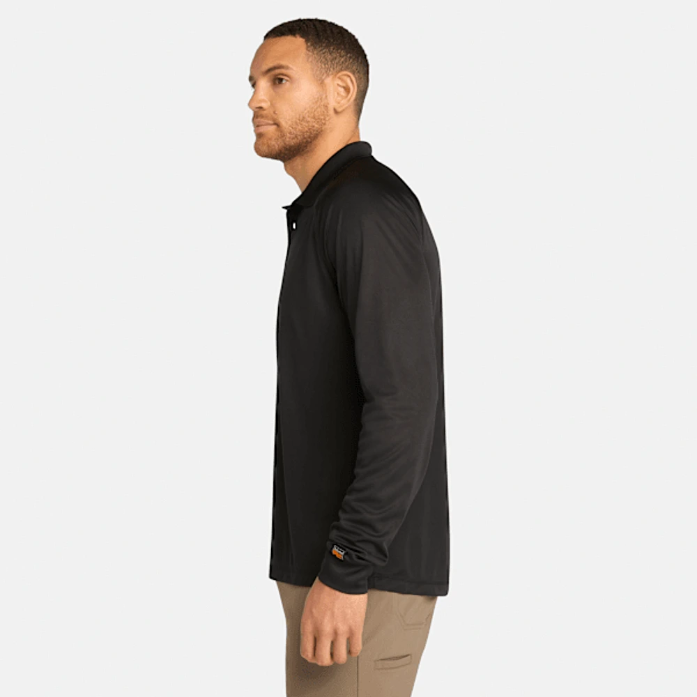 Men's Timberland PRO® Wicking Good Long Sleeve Polo