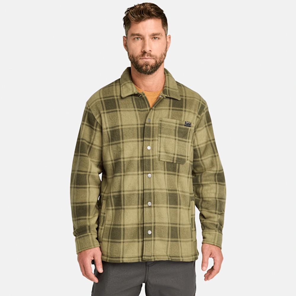 Men's Timberland PRO® Gritman Check Heavyweight Fleece Shirt