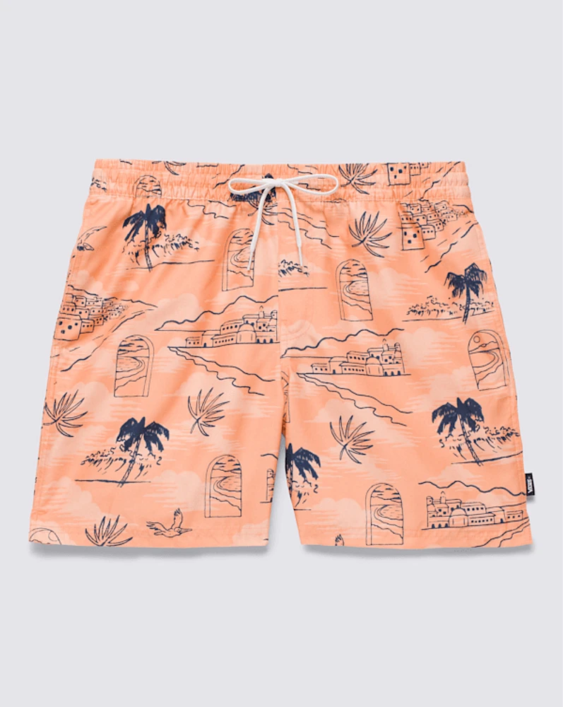 Primary Print Elastic 17'' Boardshorts