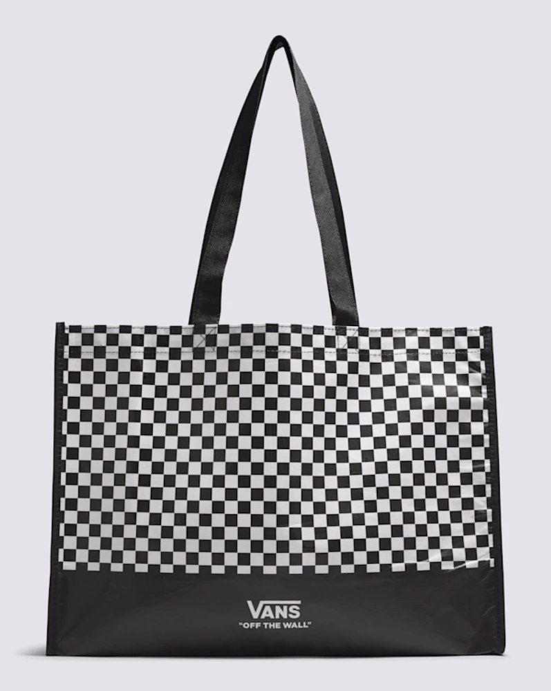 Checkerboard Reusable Tote Bag