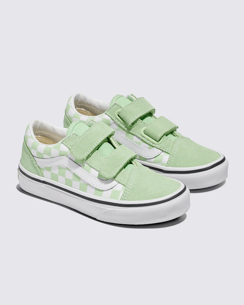 Little Kids Old Skool V Checkerboard Shoe