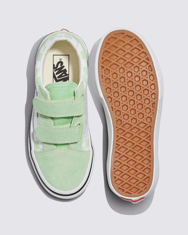 Little Kids Old Skool V Checkerboard Shoe