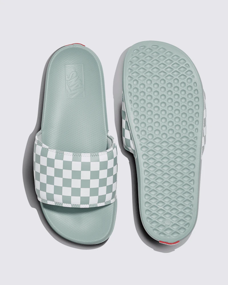 La Costa Checkerboard Slide-On Sandal
