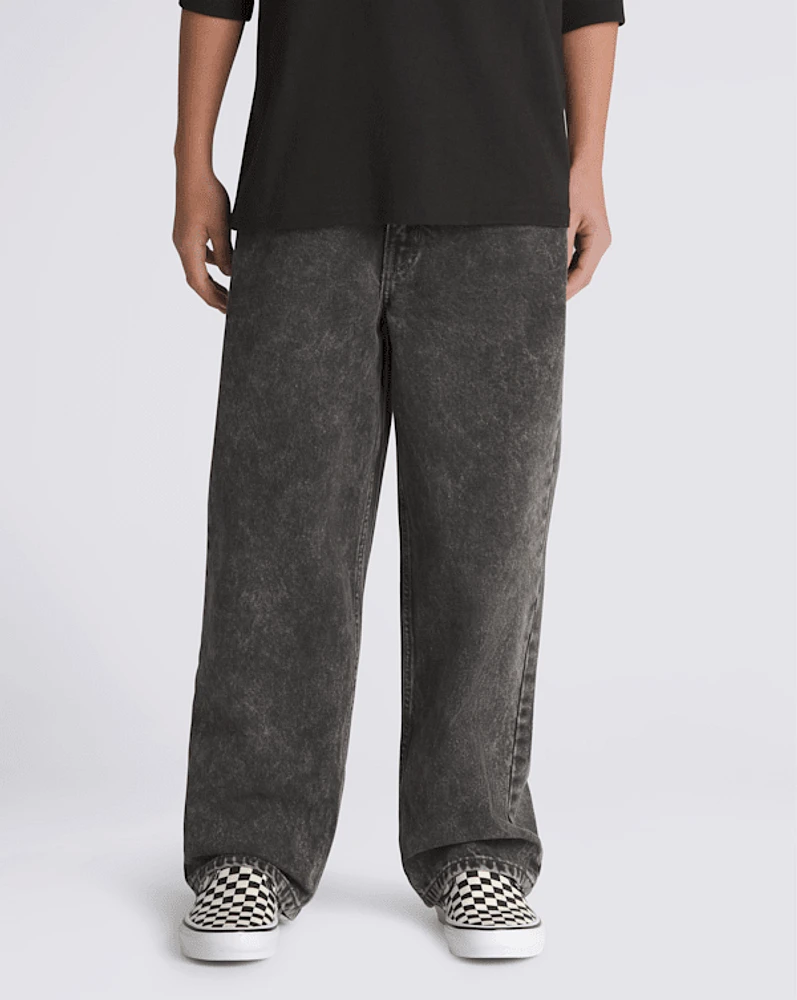 Kids Check-5 Baggy Denim Pants