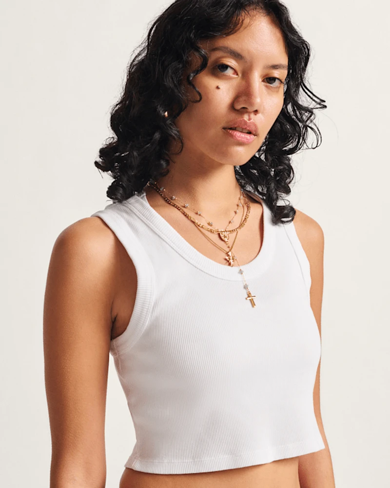Drew Rib Tank Top
