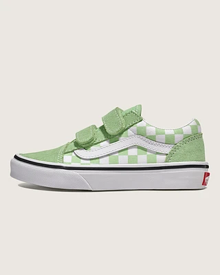Little Kids Old Skool V Checkerboard Shoe