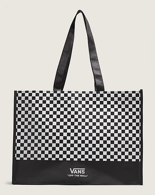 Checkerboard Reusable Tote Bag