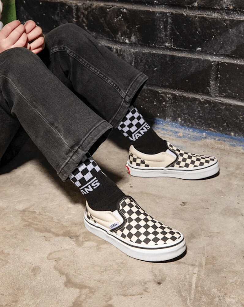 Little Kids Classic Slip-On Checkerboard Shoe