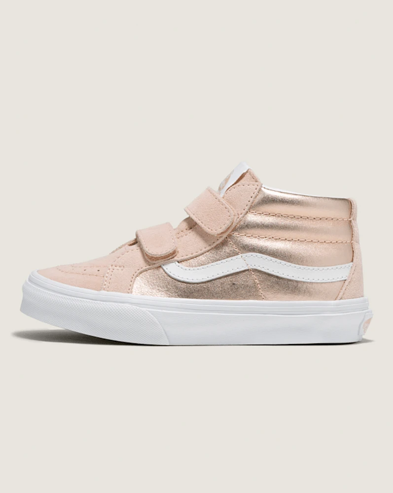 Little Kids Sk8-Mid Reissue V Metallic Shoe