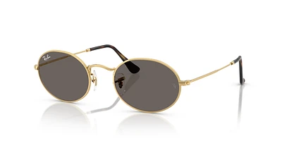 RB3547N Oval Flat Lenses