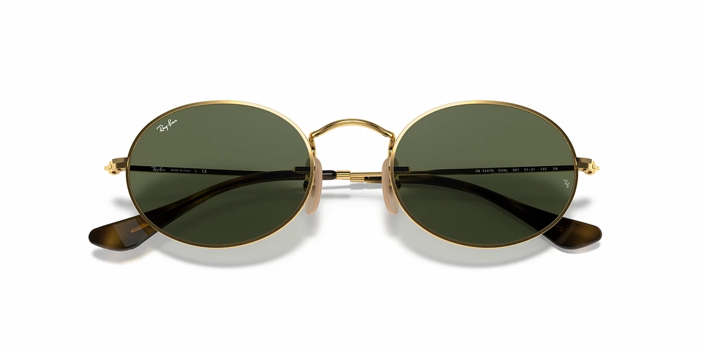 RB3547N Oval Flat Lenses