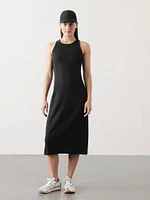 Seasoft Rib Midi Tank Dress
