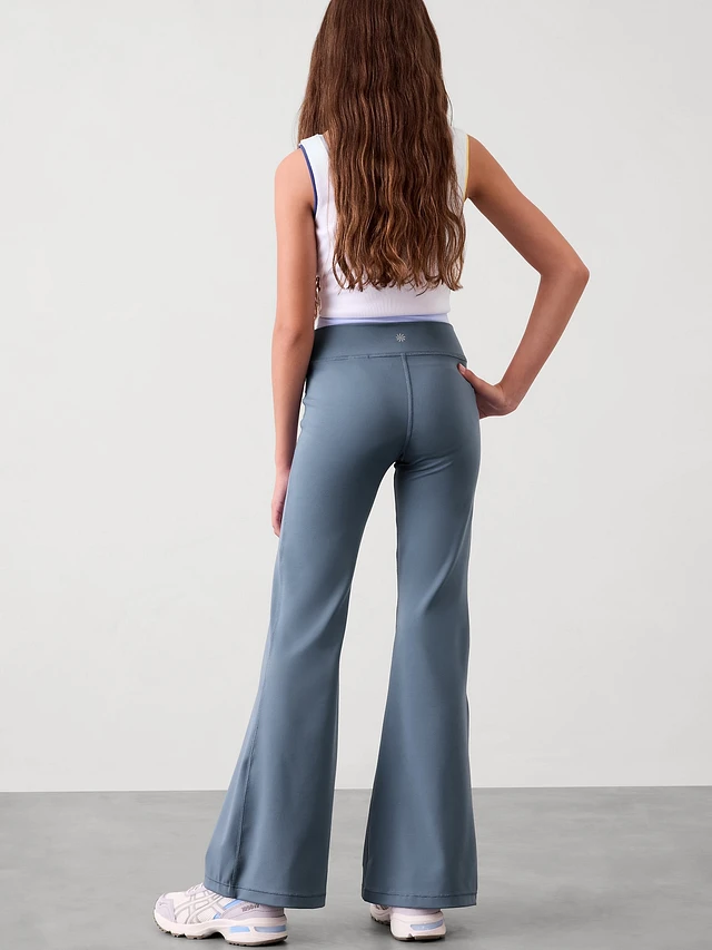 Athleta High Waisted Flare Slacks Athleta Girl Transcend Crossover