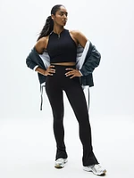 Elation Ultra High Rise Split Slim Flare Pant