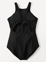 Athleta Girl High Neck One Piece