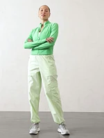 Cascade High Rise Cargo Poplin Pant