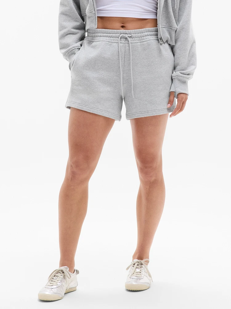 Forever Fleece Mid Rise 4" Short
