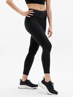 Interval Stash Ultra High Rise Lasercut 7/8 Legging