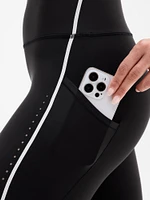 Interval Stash Ultra High Rise Tipped Lasercut 7/8 Legging