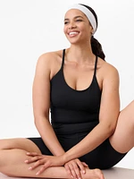 Transcend Scoop Built-In Bra Tank A-C