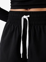 Weekender High Rise 3" Stripe Run Short