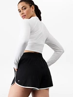 Weekender High Rise 3" Stripe Run Short