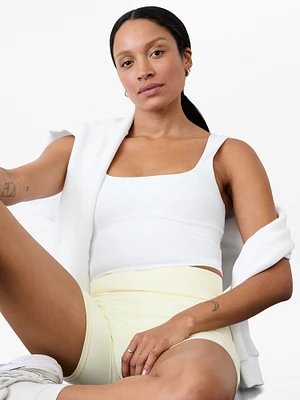 Transcend Square Neck Crop Sports Bra A-C