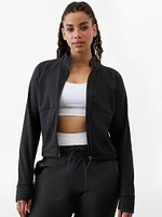 Unstoppable Cropped Full Zip