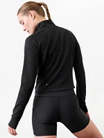 Unstoppable Cropped Full Zip