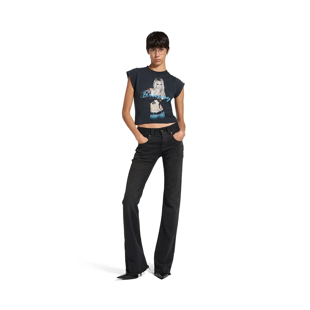 balenciaga music | britney spears series shrunk t-shirt